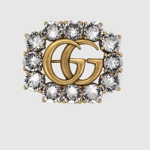 Double G Brooch